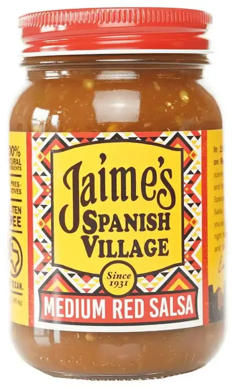 Jaime‘s Spanish Village Medium Red Salsa