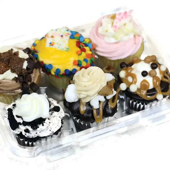 Jilly‘s Mini Stuffed Pink Cupcakes