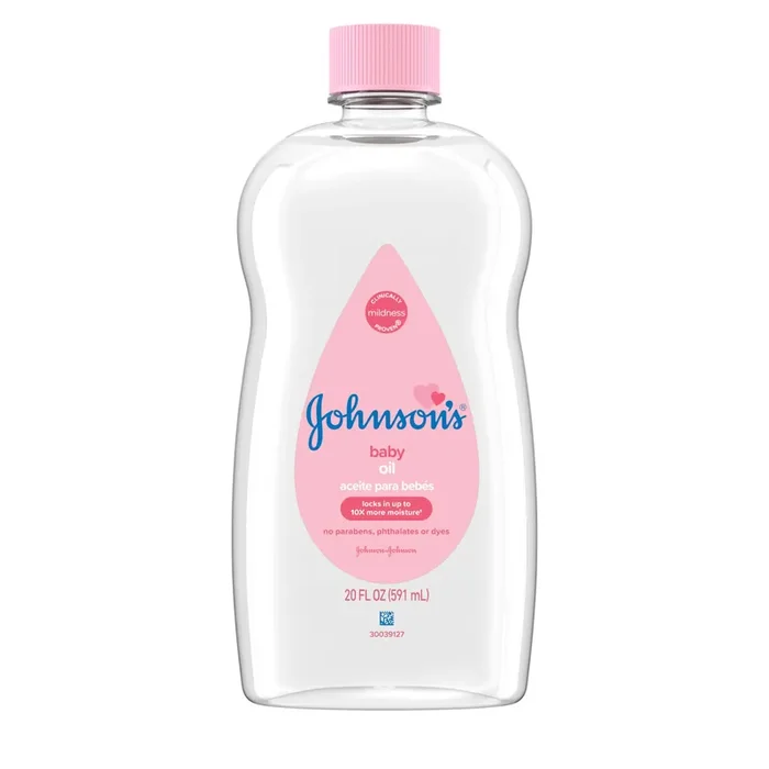 Johnson‘s Oil, Mineral Oil, Baby Massage Oil, Original, 20 fl. oz