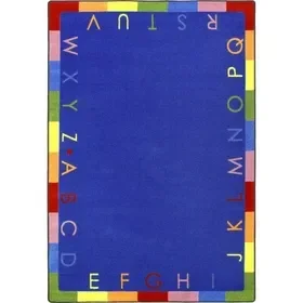 Joy Carpets 1543 Rainbow Alphabet Rug