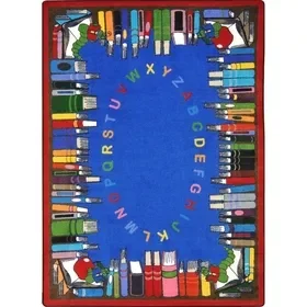 Joy Carpets 1679 Read & Learn Rug