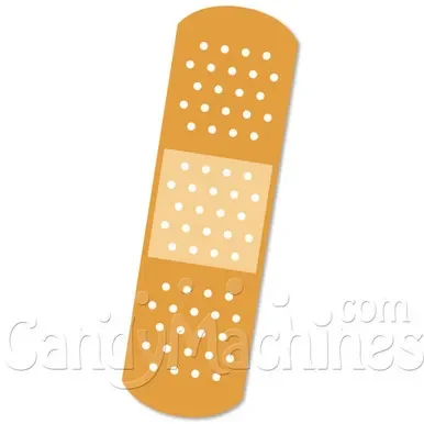 Jumbo Band-aid Car Magnet Redemption Prize