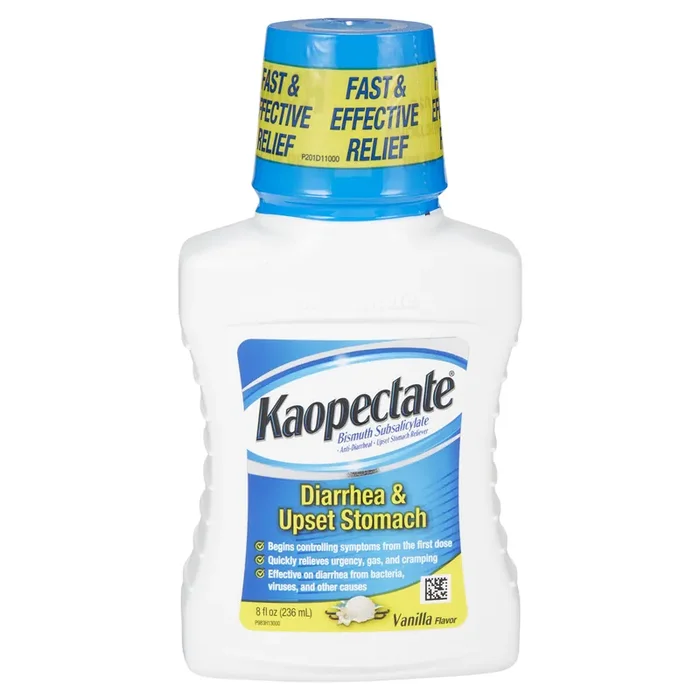 Kaopectate Vanilla Antidiarrheal Upset Stomach Relief Liquid