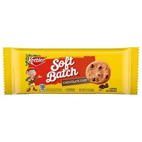 Keebler Soft Chocolate Chip Cookie, 2.2 Ounce, 12 Per Box, 6 Per Case, Price/case