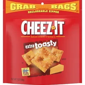 Kellogg’s Cheez-It Crackers Extra Toasty, 7 Ounces, 6 per case, Price/case