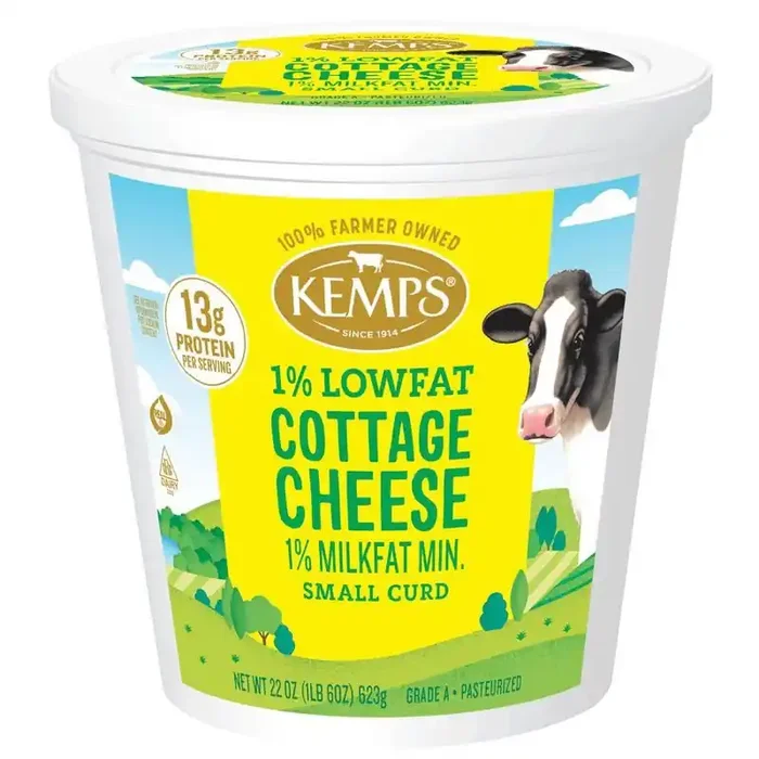 Kemps 1% Cottage Cheese – 22oz