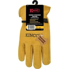 Kinco 50BT-L Men’s Indoor/Outdoor Driver Gloves Gold L 1 pair