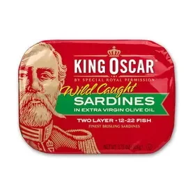 King Oscar Sardines In Olive Oil, 45 Ounce, 12 Per Case, Price/CASE