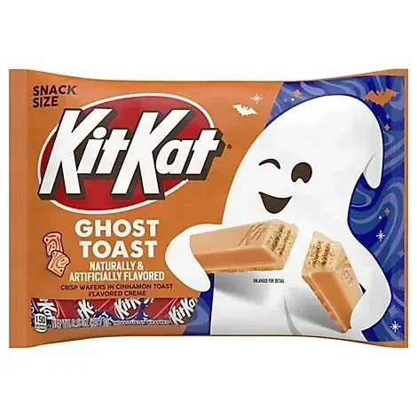 Kit Kat Cinnamon Toast Flavored Creme Wafer Snack Size Halloween Candy Bag – 9.8 Oz