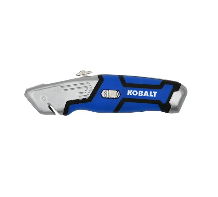 Kobalt 3/4-in 3 -Blade Retractable Utility Knife with On Tool Blade Storage