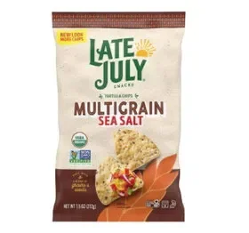 Late July Sea Salt Multigrain Tortilla Chips 12/7.5oz, 514550, Price/case
