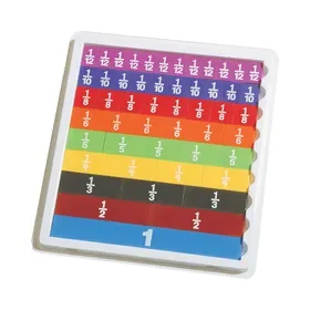 Learning Advantage CTU7660 Fraction Tiles With Tray, Price/ST