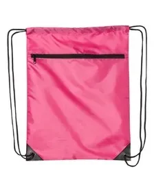 Liberty Bags 8888 Zippered Drawstring Backpack