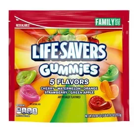 Lifesavers Life Savers 5 Flavor Gummies 6/26oz, 692120, Price/case