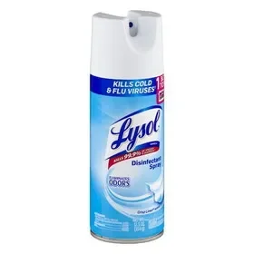 Lysol Crisp Linen Scent Disinfectant Aerosol, 12.5 Ounces, 12 Per Case, Price/case