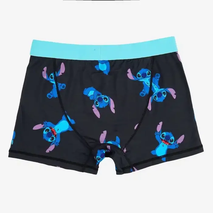 Men‘s Lilo & Stitch Boxer Briefs – Black L