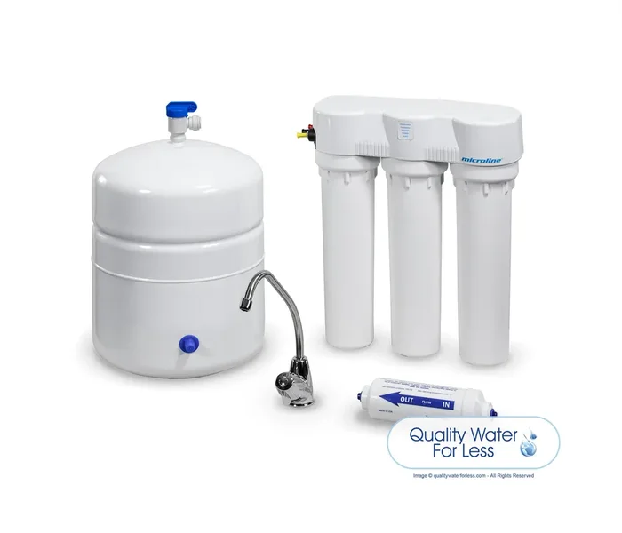 Microline TFC-435 Reverse Osmosis System, 4-Stage (NSF-Rated)