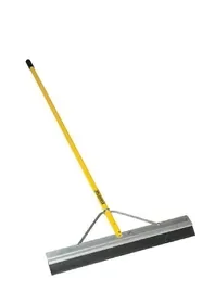 Midwest Rake 76824 Seal Coat Squeegee, 48″ Rubber Blade, Wrap-Around Bracing, 66″ Powder-Coated Aluminum – Oversized 1.375″ Diameter, Cushion Grip, Price/Each