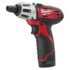 Milwaukee 2401-22 M12 Volt Li-Ion 1/4″ Cordless Hex 2 Speed Screwdriver Kit