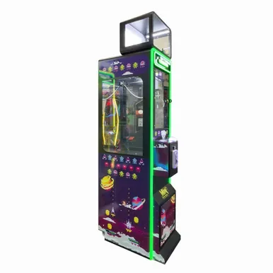 Mini Extreme Jumbo Spaced Out – 14″x20″ Mini Crane Claw Vending Machine, 2-Year Warranty