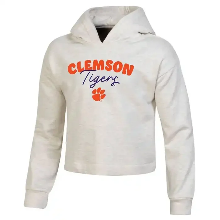 NCAA Clemson Tigers Girls‘ Hooded Sweatshirt – L