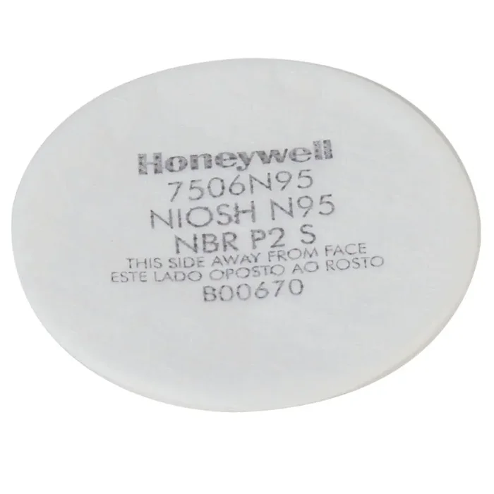 North P95 Filter 7506 White Non-Oil Particulate Filter 10 Pack (For N Series) (50) Min. (1)