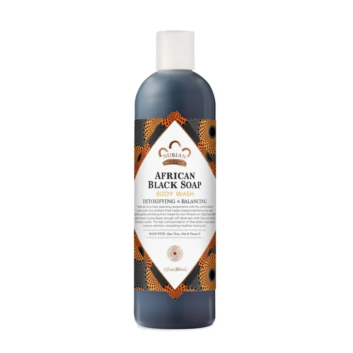 Nubian Heritage African Black Soap Body Wash