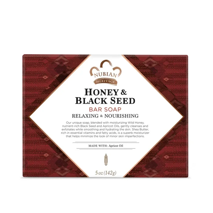 Nubian Heritage Honey & Black Seed Bar Soap