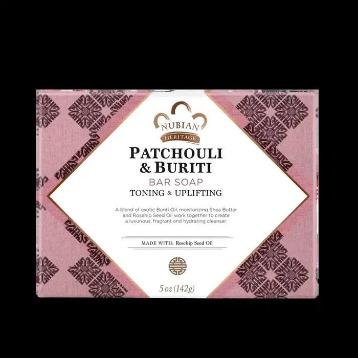 Nubian Heritage Patchouli Buriti Toning+Uplifting, 5 OZ