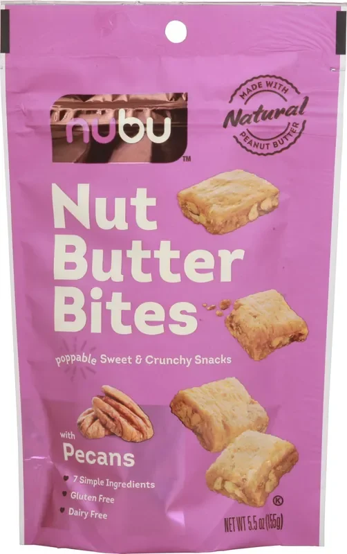 Nubu Nut Butter Bites with Pecans