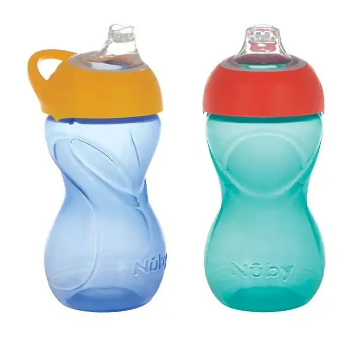 Nuby 10oz Soft Spout Clik-It Cup – 2pk