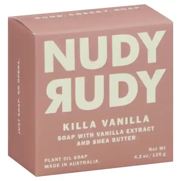 Nudy Rudy Plant Oil Soap, Killa Vanilla