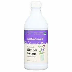NuNaturals NuStevia Simple Syrup – 16 floz