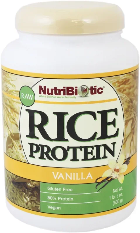Nutribiotic Rice Protein Vanilla Organic
