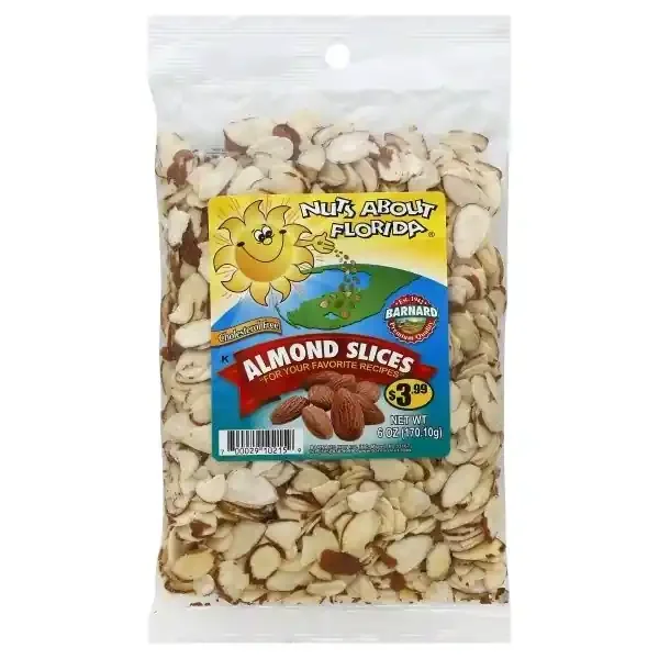 Nuts About Florida Almond Slices 6 oz