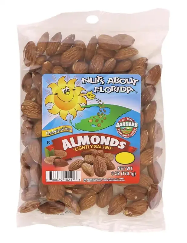 Nuts About Florida Almonds Lightly Salted