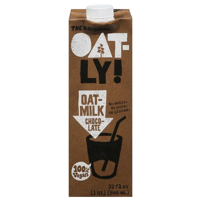Oatly 100% Vegan Chocolate Oat Milk 32 fl oz