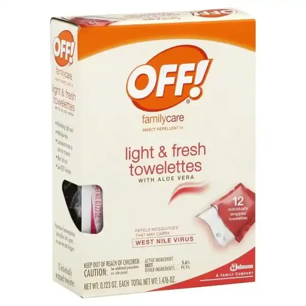 Off Care Towelettes Insect Repell