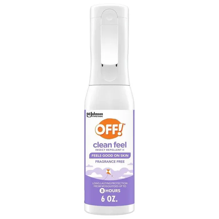 OFF! Clean Feel Fresh Mist Picaridin Insect Repellent DEET-free Bug Spray – 6oz