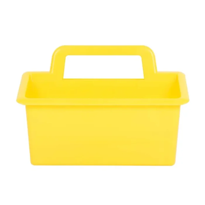 Office Works 4-Compartment Caddy – Yellow