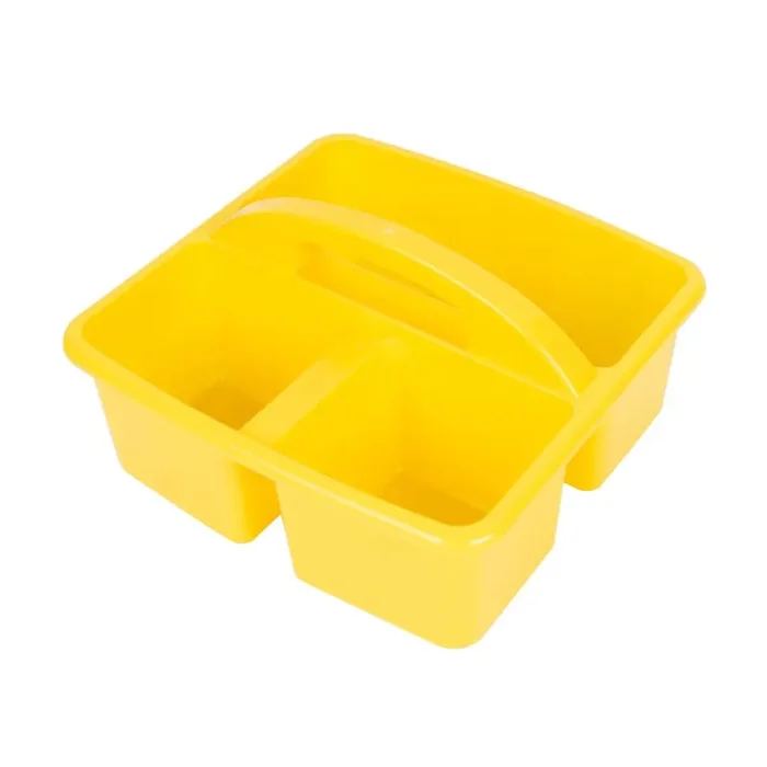 Office Works Three Compartment Caddy – Yellow