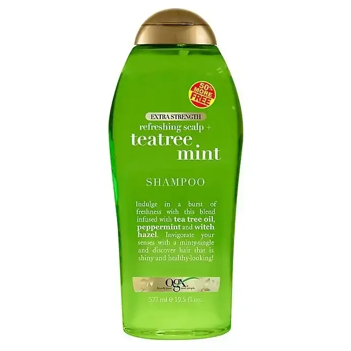 OGX Extra Strength Teatree Mint Refreshing Scalp Shampoo