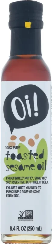 Oi! 100% Pure Toasted Sesame Oil 8.4 fl oz