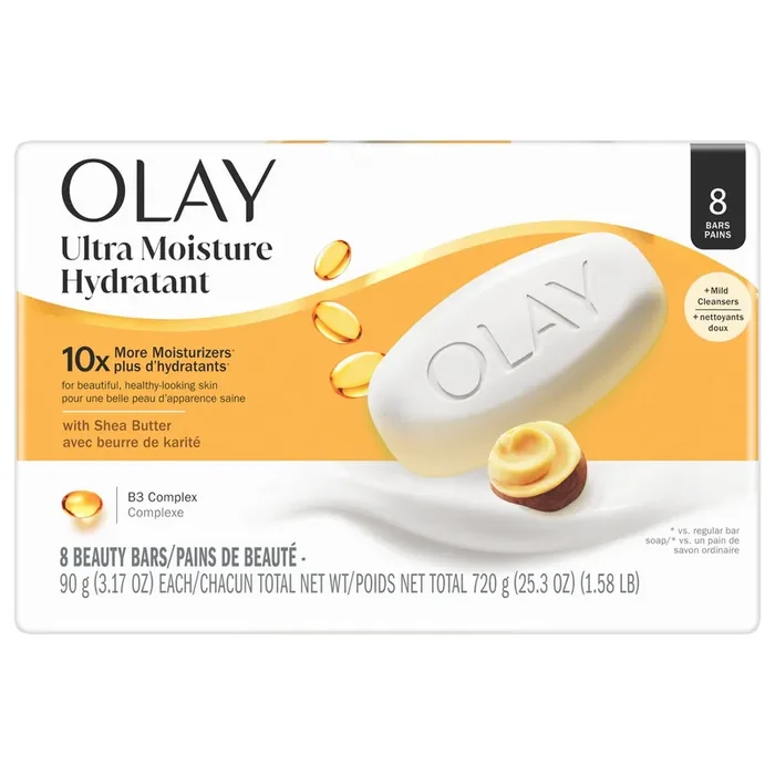 Olay Bar Um Shea 3.17Oz 8Ct