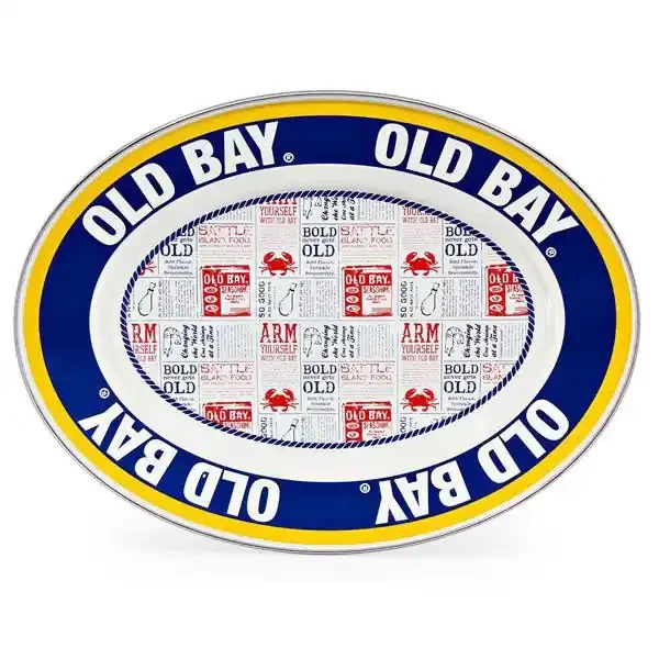 Old Bay Oval Platter
