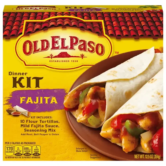 Old El Paso Fajita Dinner Kit