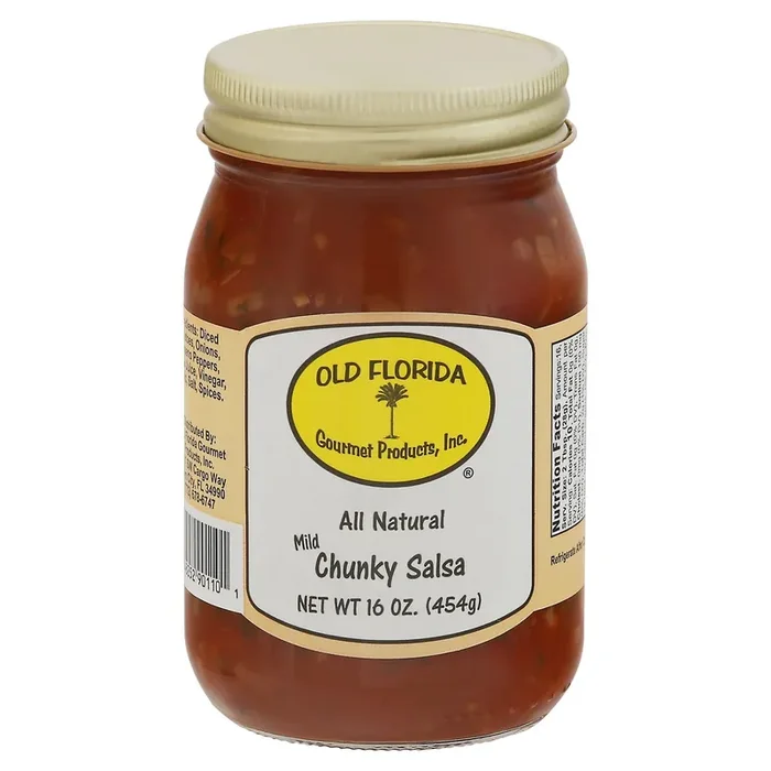 Old Florida Gourmet Products Mild Chunky Salsa – 16 oz