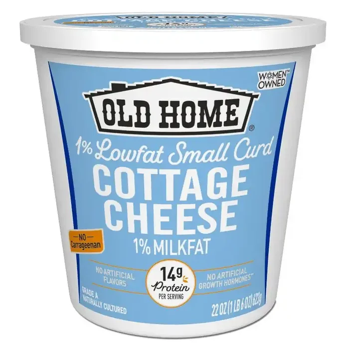 Old Home 1% Low Fat Cottage Cheese – 22oz