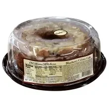 Old Home Kitchens Blueberry Creme Bundt Cake