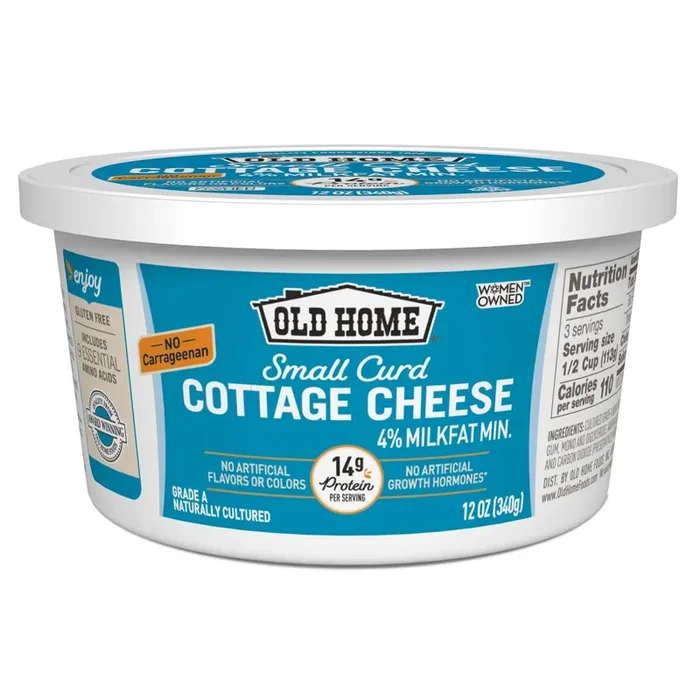 Old Home Small Curd Cottage Cheese – 12oz